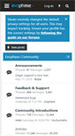 Mobile Screenshot of forums.exophase.com